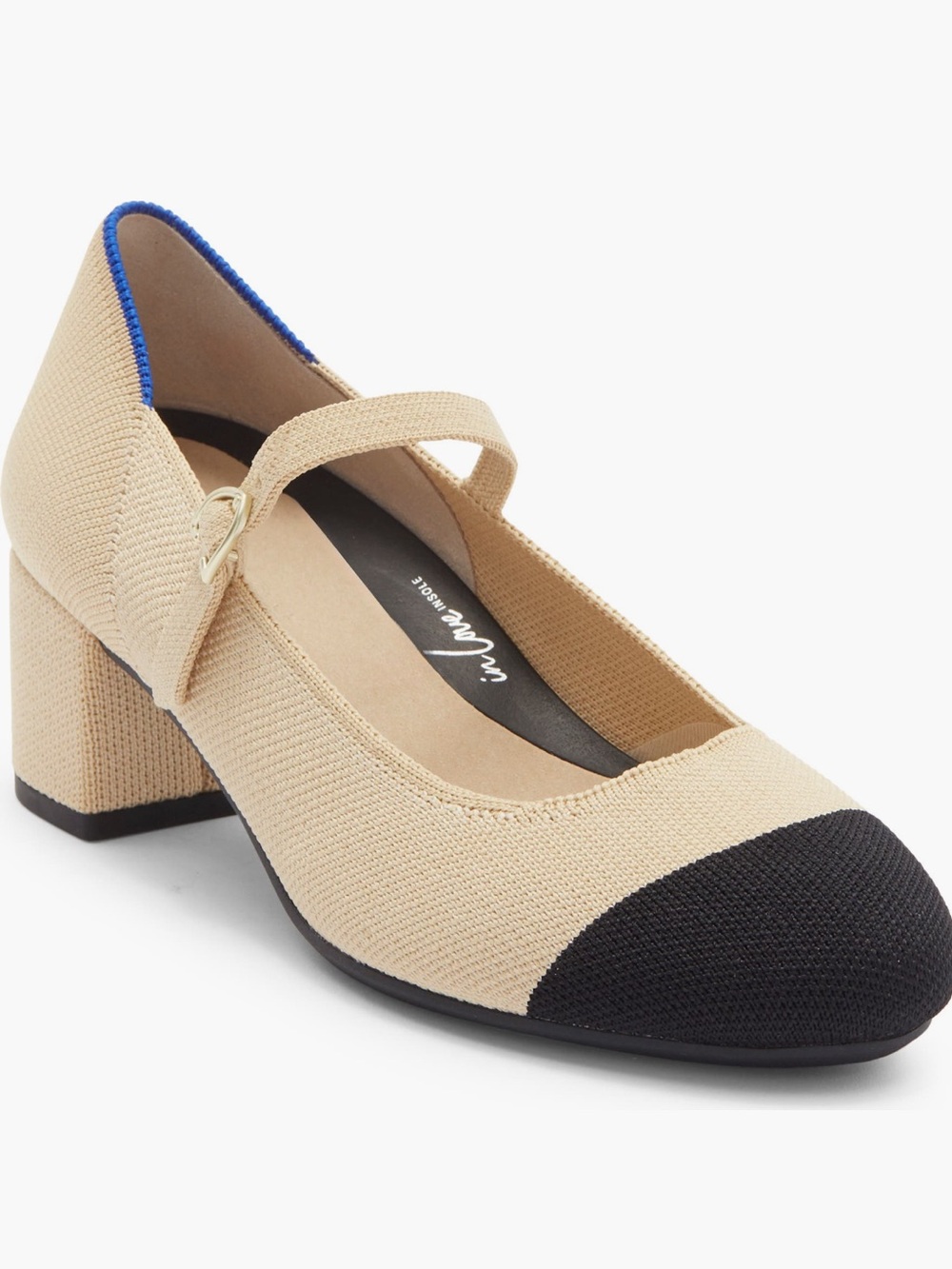 Rothy's Mary Jane Heels (8.5, Cream Cap Toe) - Picture 2 of 12